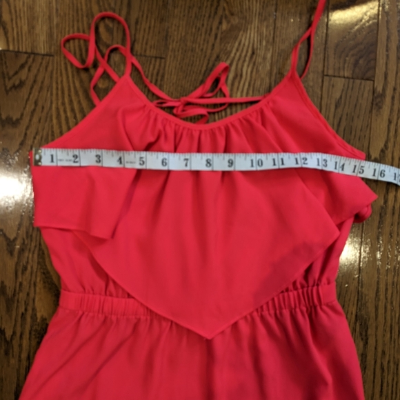 AMERICAN EAGLE Hot Neon Pink Mini Dress size XS - Picture 5 of 8